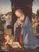 LORENZO DI CREDI The Holy Family g Spain oil painting artist
